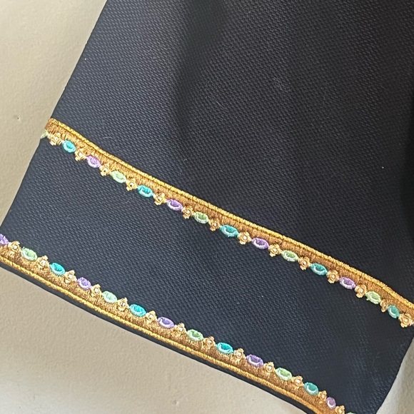 2/$50 Bob Mackie Wearable Art Jacket. Beautiful Embroidered Elephants - Picture 10 of 15